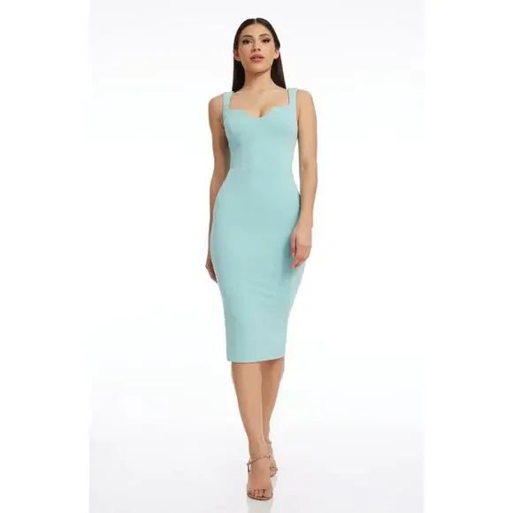 open lace back dress Sloane Dress – Dress the Population